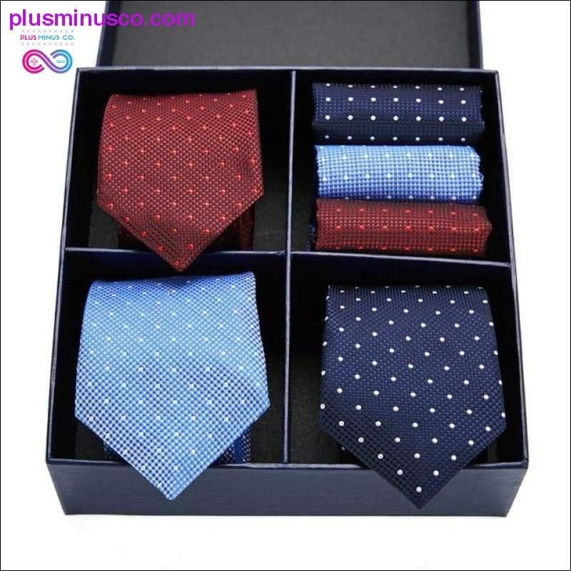 Gift box Pack Mens Tie Skinny Pink palid 100% Silk Classic - plusminusco.com