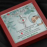 Cadeaux pour femme médecin, collier de conception de stéthoscope en forme de cœur, cadeaux pour travailleur de la santé, cadeau pour femme médecin - plusminusco.com