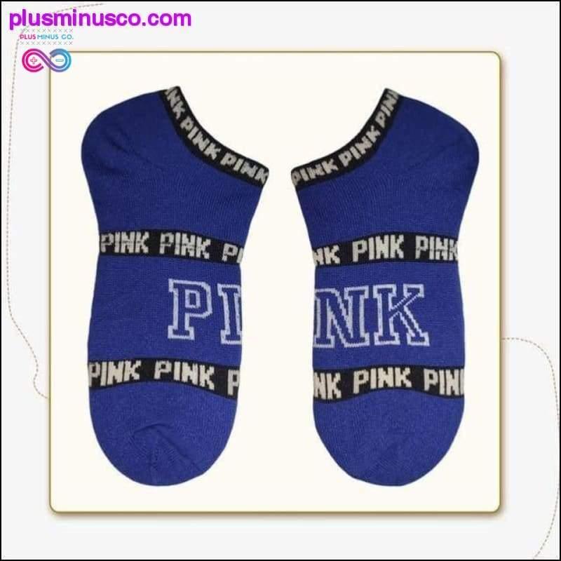 Girls Boat Socks Pink Motion Socks Harajuku Football - plusminusco.com