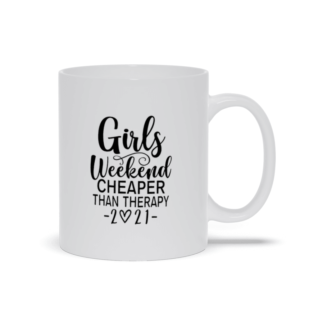 Girls Weekend Cheaper Than Therapy 2021 Mugs, Girls Weekend Cheaper Than Therapy 2021 shirt, Girls Trip, Girls Vacation - plusminusco.com