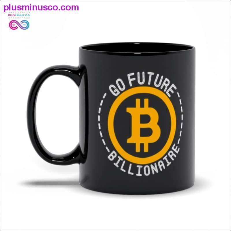 미래의 억만장자 블랙 머그잔을 만나보세요 - plusminusco.com