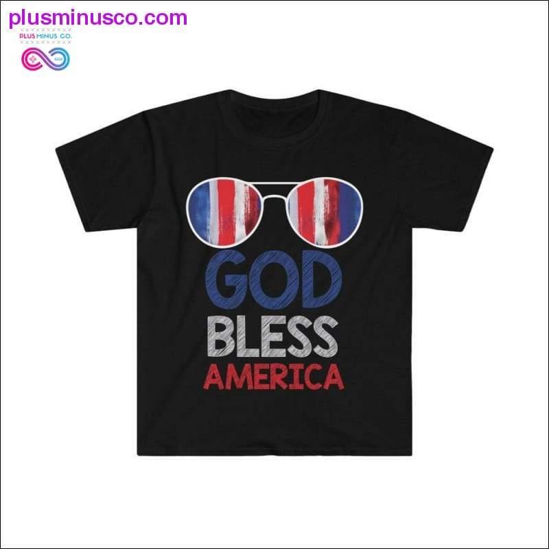 God Bless America Sunglasses Designed T-shirt - plusminusco.com