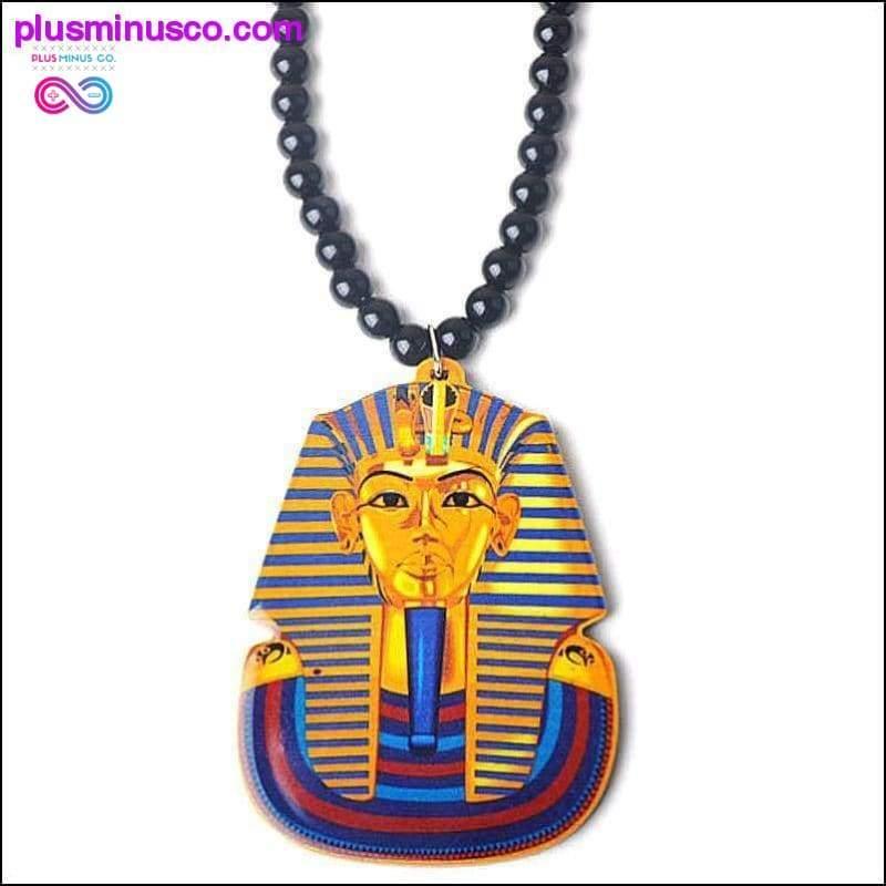 Gylden egyptisk farao halskæde - plusminusco.com