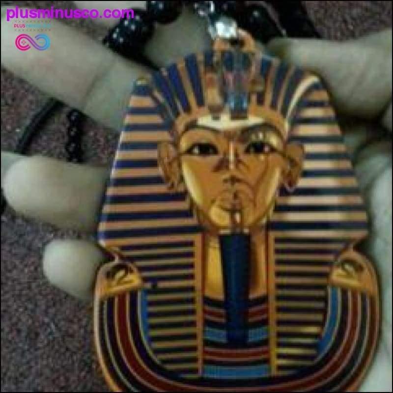 Zlatý egyptský faraónsky náhrdelník - plusminusco.com