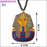 قلادة الفرعون المصري الذهبي - plusminusco.com