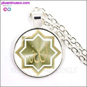 Aukso / sidabro / antikvarinės bronzos spalvos Unisex God Allah karoliai - plusminusco.com