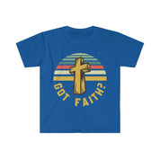 Got Faith?, Unisex Soft style T-Shirt Cotton, Crew neck, DTG, Men's Clothing, Regular fit, T-shirts, Women's Clothing - plusminusco.com