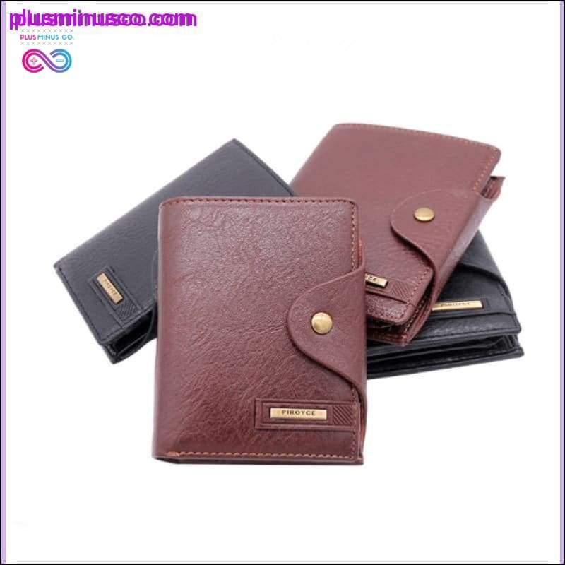 Guaranteed Genuine Leather Brand Men Wallets Design Short - plusminusco.com