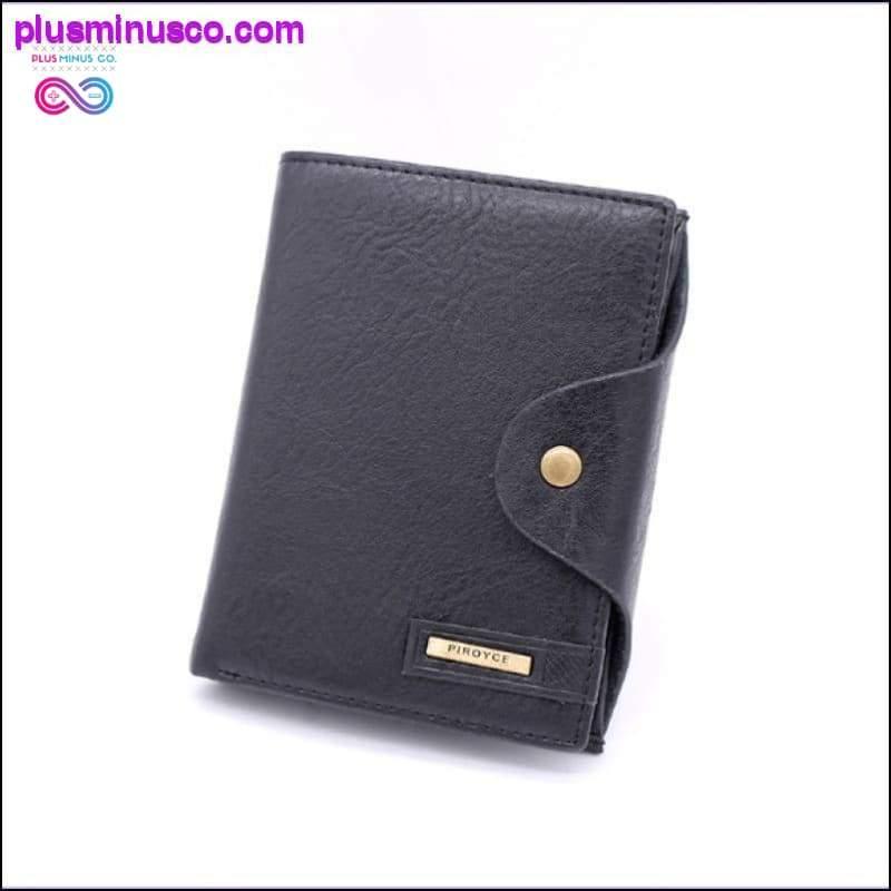 Guaranteed Genuine Leather Brand Men Wallets Design Short - plusminusco.com