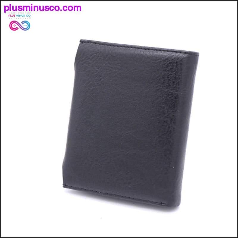 Guaranteed Genuine Leather Brand Men Wallets Design Short - plusminusco.com