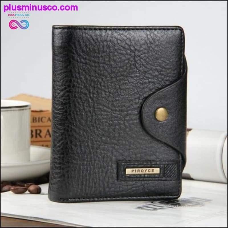 Guaranteed Genuine Leather Brand Men Wallets Design Short - plusminusco.com