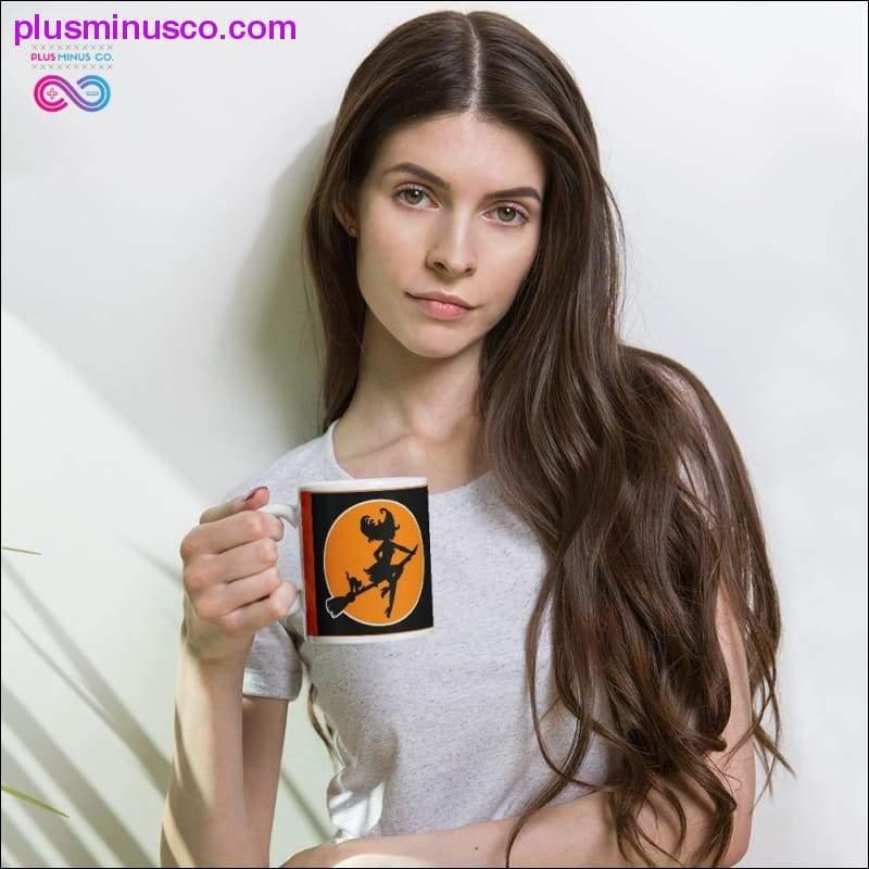 Halloween Mug, Halloween Mug Gift, Halloween ideas, black - plusminusco.com