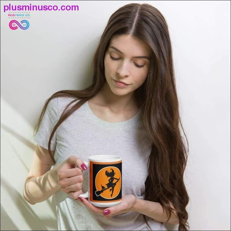 Halloween Mug, Halloween Mug Gift, Halloween ideas, black - plusminusco.com