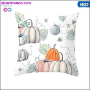 Halloween Pillow Cases Happy Fall Y'all Peach Skin Sofa Car - plusminusco.com