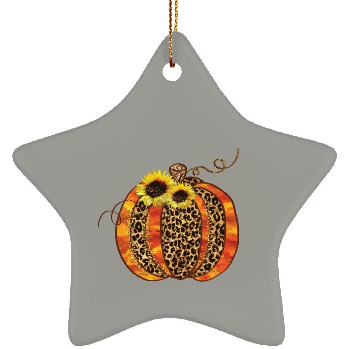 Téma Halloweenskej tekvice Keramický hviezdny ornament, Halloweenska dekorácia, Halloweensky príveskový náhrdelník, Halloween tekvicový dizajn - plusminusco.com