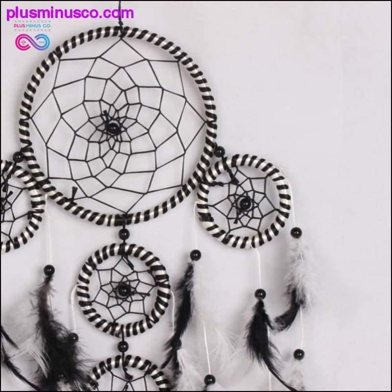 Чорно-білий ловець снів ручної роботи - plusminusco.com