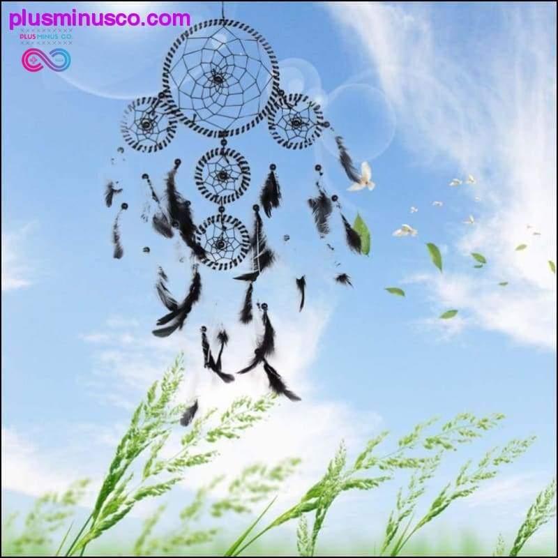 Handmade Black and White DreamCatcher - plusminusco.com