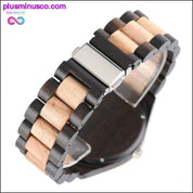 Handmade Luxury Maple Wooden Watch - plusminusco.com