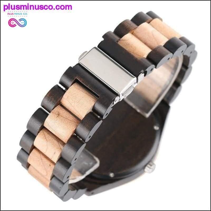 Handmade Luxury Maple Wooden Watch - plusminusco.com