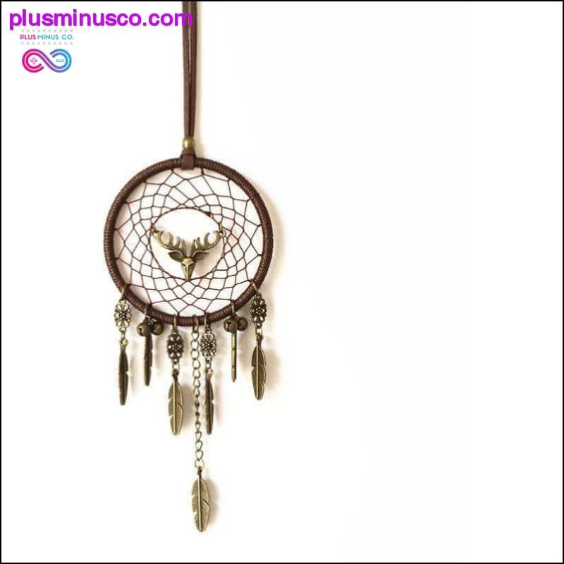 Handmade Moose DreamCatcher with Jingle Bells - plusminusco.com