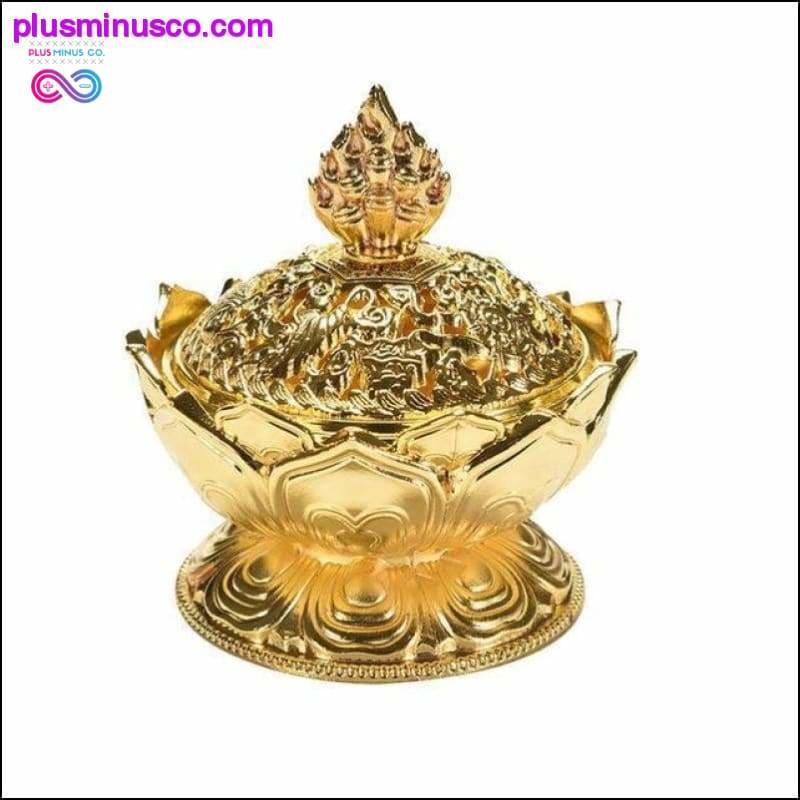 Handmade Tibetan Lotus Incense Burner - plusminusco.com