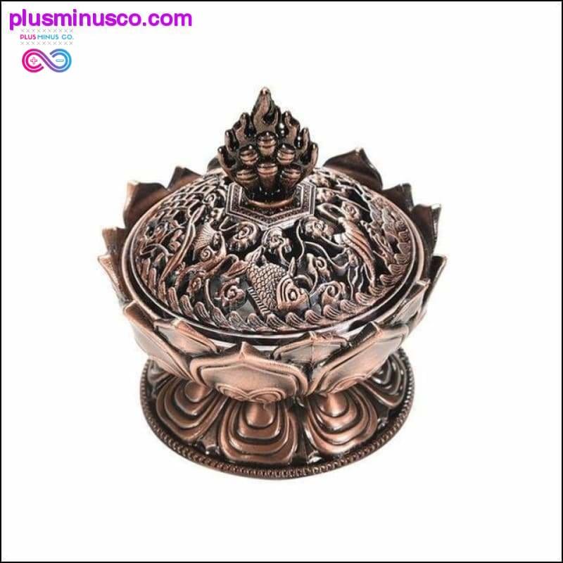 Handmade Tibetan Lotus Incense Burner - plusminusco.com