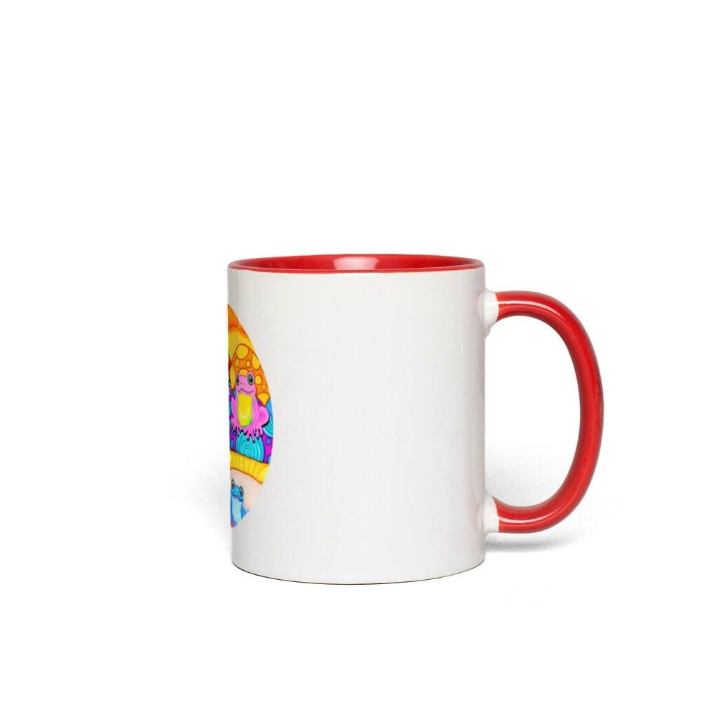 Happy Frog Accent Mugs - plusminusco.com