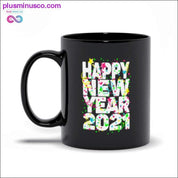 Šťastný nový rok 2021 čierne hrnčeky - plusminusco.com