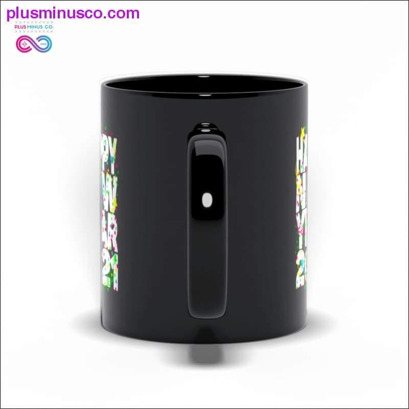 Happy New Year 2021 Black Mugs - plusminusco.com