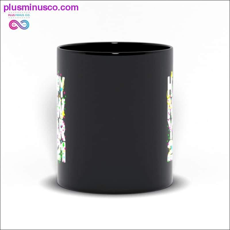 Happy New Year 2021 Black Mugs - plusminusco.com