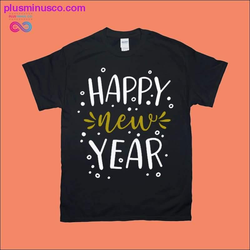 تيشيرت سنة جديدة سعيدة 2021 - plusminusco.com