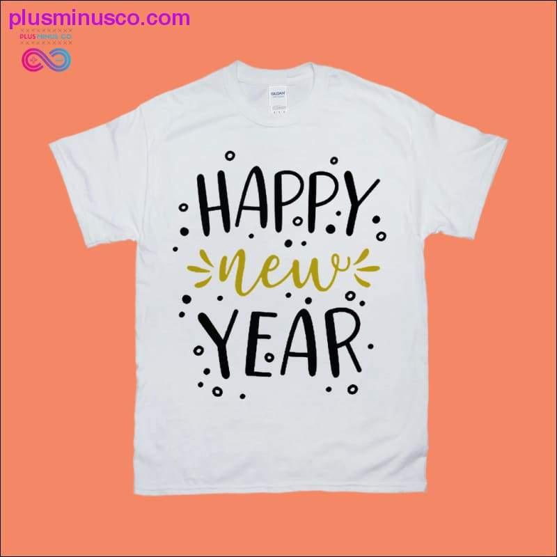 laimīgu jauno gadu — 2021. gada T-krekls — plusminusco.com