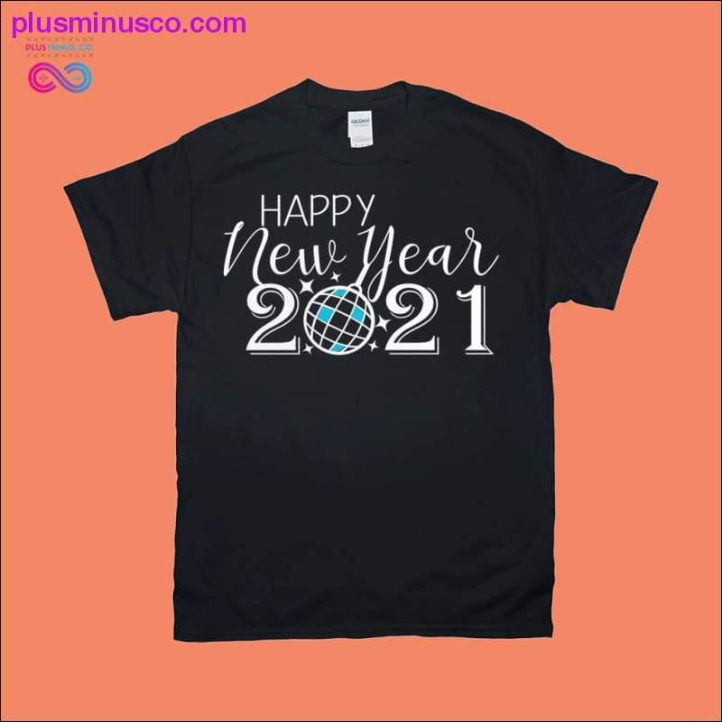 Laimīgu Jauno gadu — 2021. gada T-krekli — plusminusco.com