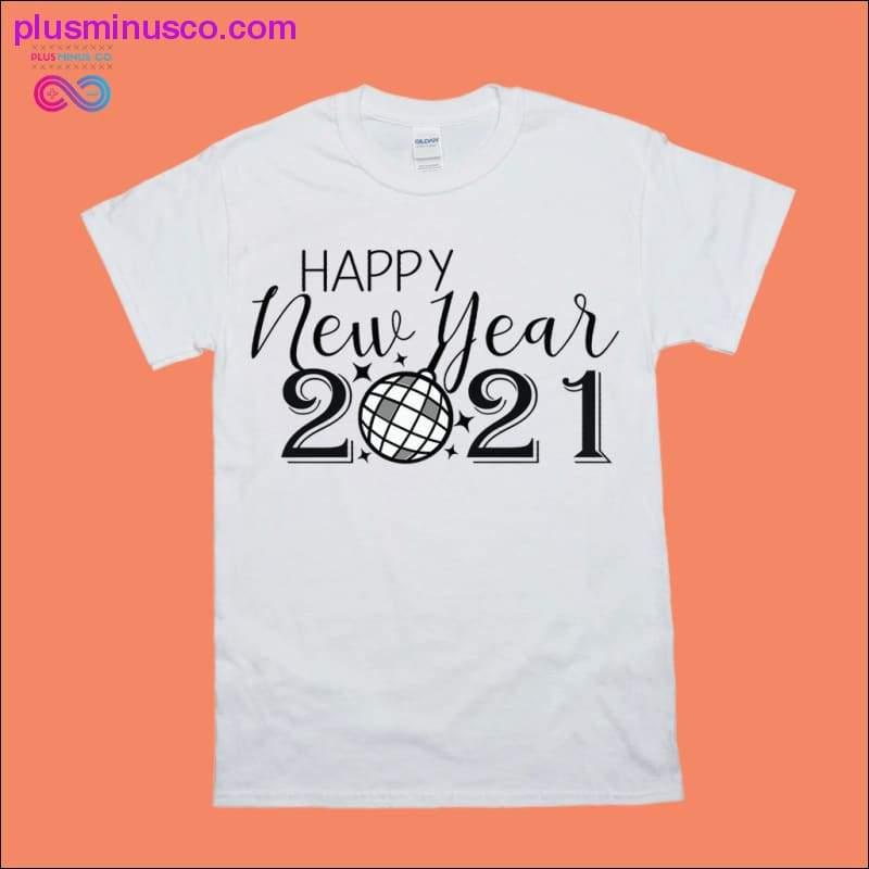 Laimīgu Jauno gadu — 2021. gada T-krekli — plusminusco.com