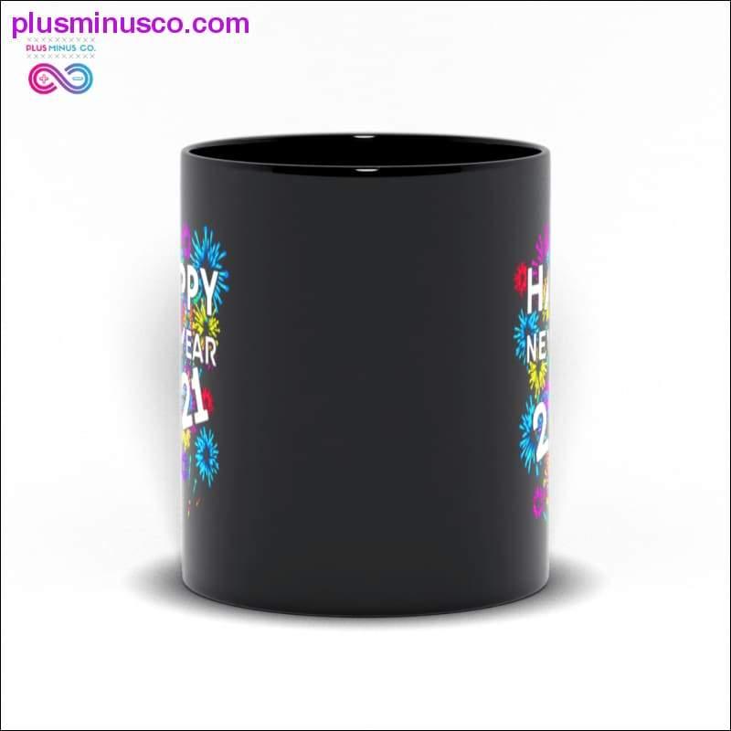 Happy New Year 2021 / Year End Black Mugs Mugs - plusminusco.com