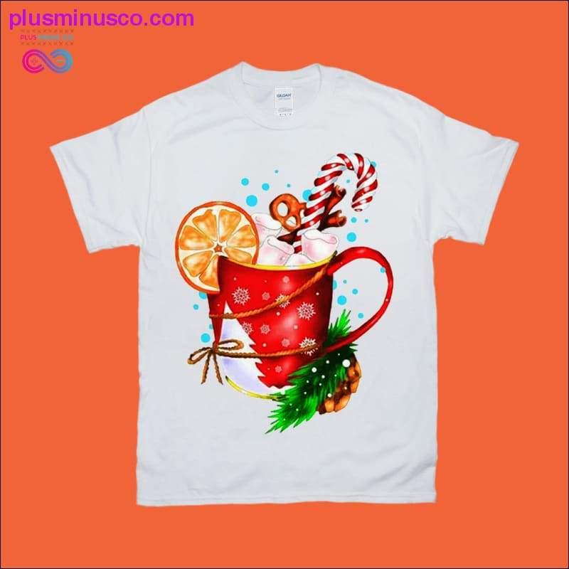 ハッピータイムホリデー新年メリークリスマスプリントTシャツ - plusminusco.com