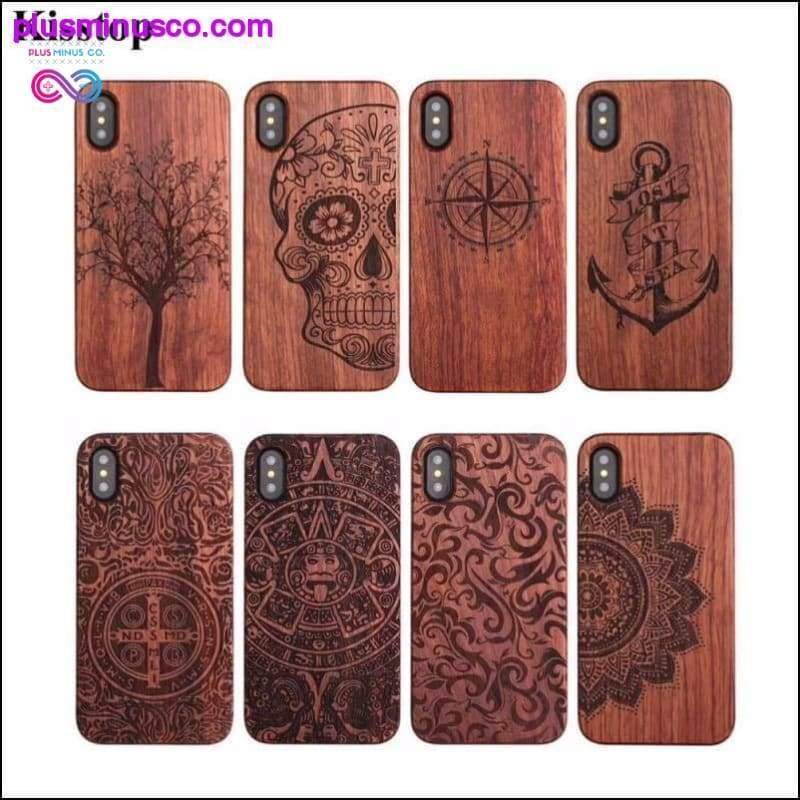 Hard Wood Case For iPhone 7/8/6/6s Plus - plusminusco.com
