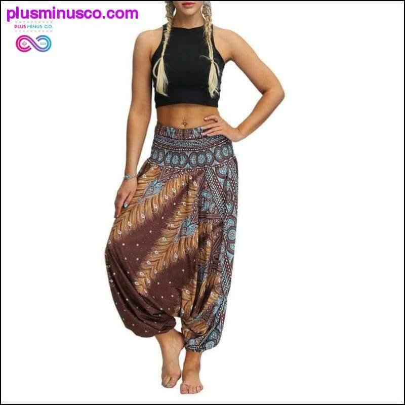 Harem Casual Loose Yoga and Meditation pants || - plusminusco.com