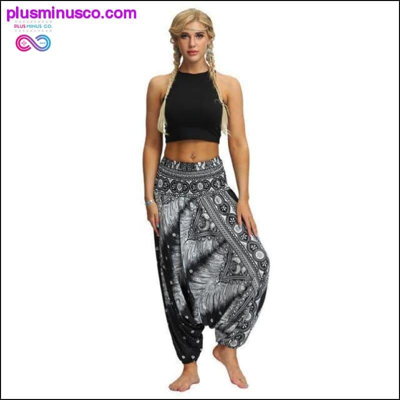 Harem Casual Loose Yoga and Meditation pants || - plusminusco.com
