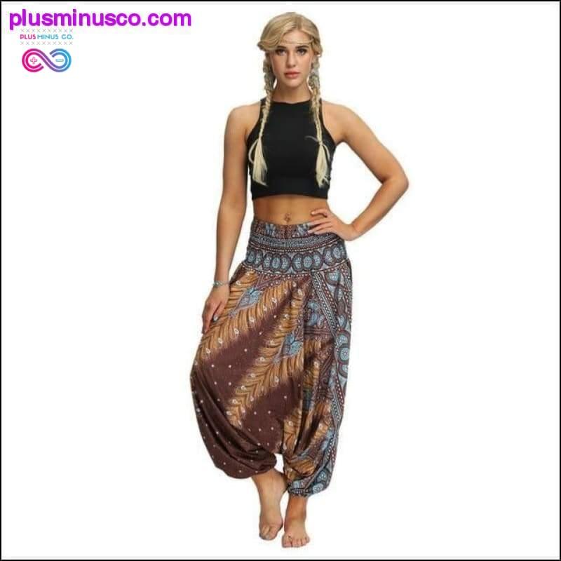 Harem Casual Loose Yoga and Meditation pants || - plusminusco.com