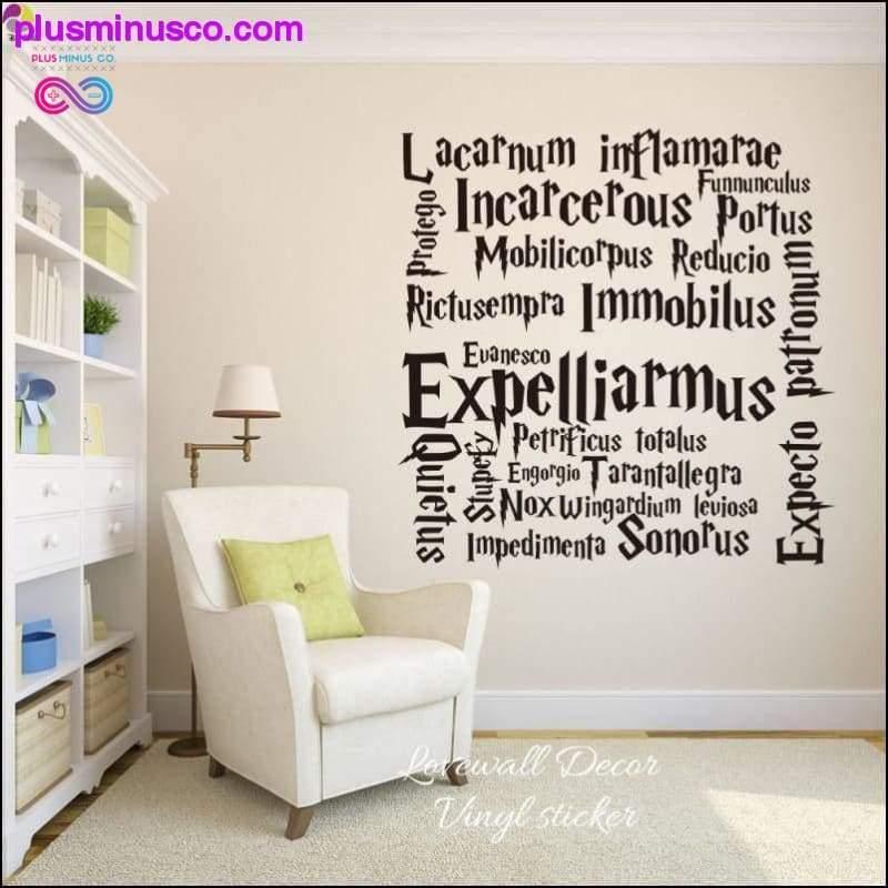 Harry Potter Quote Wall Sticker for Home Decoration, Bedroom - plusminusco.com