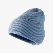 Hat women autumn and winter fashion hat outdoor knitted hat women warm winter men's woolen hat - plusminusco.com