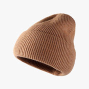 Hat women autumn and winter fashion hat outdoor knitted hat women warm winter men's woolen hat - plusminusco.com