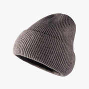 Hat women autumn and winter fashion hat outdoor knitted hat women warm winter men's woolen hat - plusminusco.com