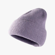Hat women autumn and winter fashion hat outdoor knitted hat women warm winter men's woolen hat - plusminusco.com