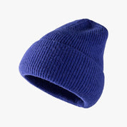 Hat women autumn and winter fashion hat outdoor knitted hat women warm winter men's woolen hat - plusminusco.com