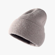 Hat women autumn and winter fashion hat outdoor knitted hat women warm winter men's woolen hat - plusminusco.com