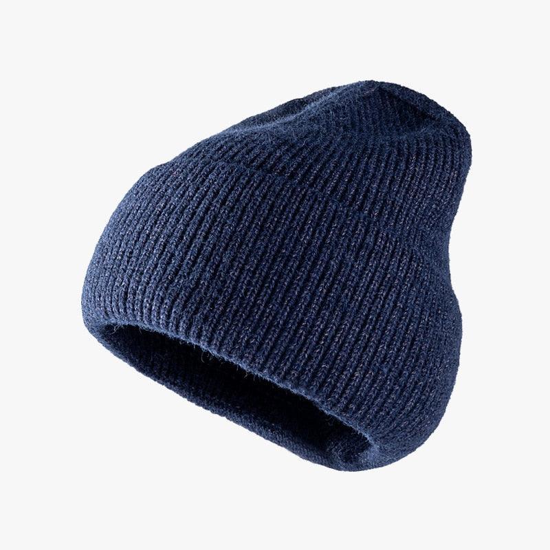 Hat women autumn and winter fashion hat outdoor knitted hat women warm winter men's woolen hat - plusminusco.com