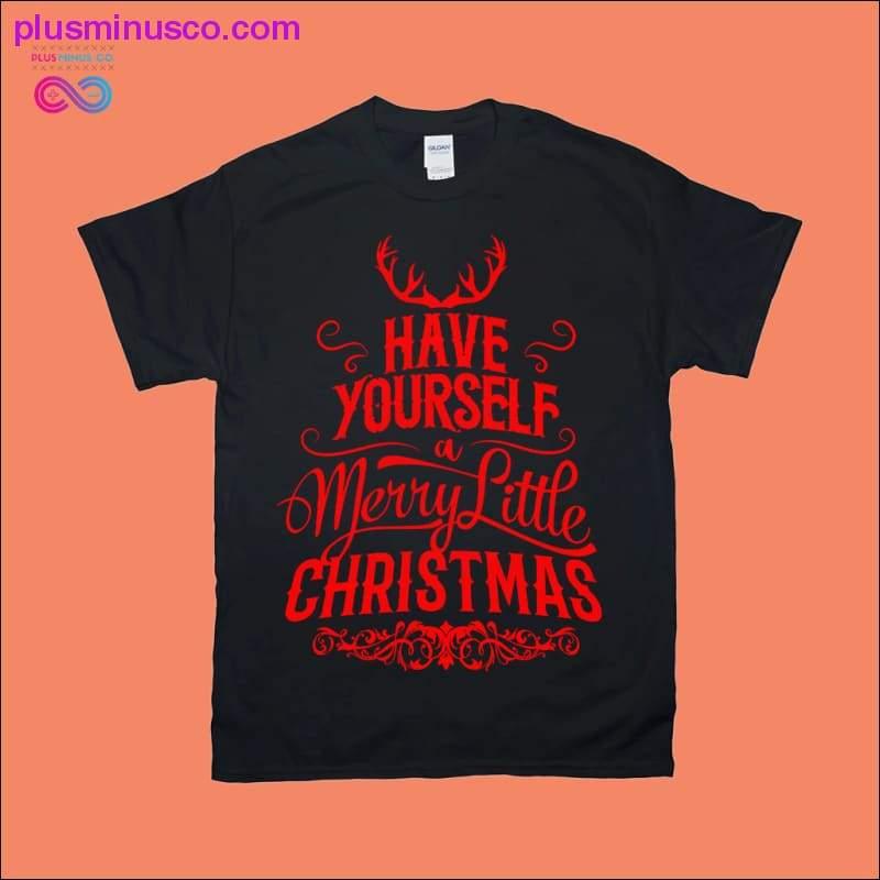 Få dig selv en glædelig lille jul T-shirts - plusminusco.com