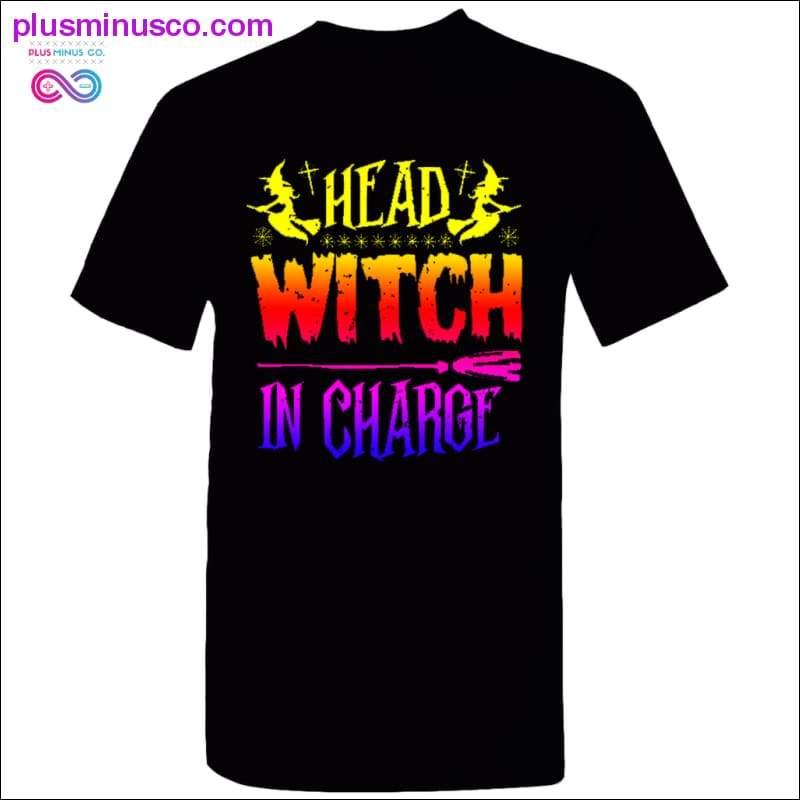 „Head Witch In Charge“ marškinėliai – plusminusco.com